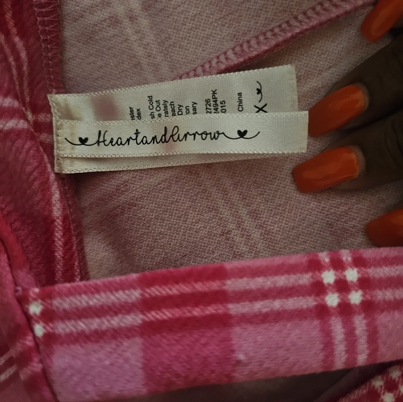 Vibrant Pink Plaid Kids Skirt - Picture 5 of 6